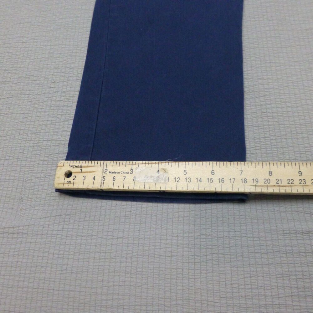Tommy Bahama Pants Mens 32x32 Chino Straight Blue Cotton Lyocell Golf Preppy - Picture 9 of 12